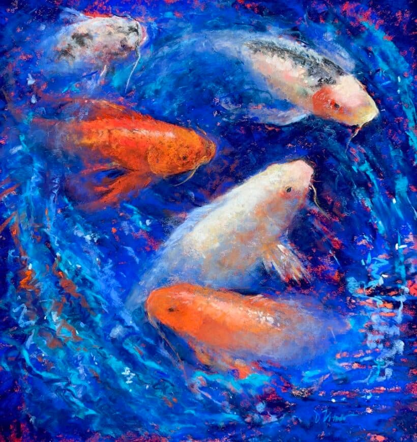 Denise Vitollo - Swirling-Koi
