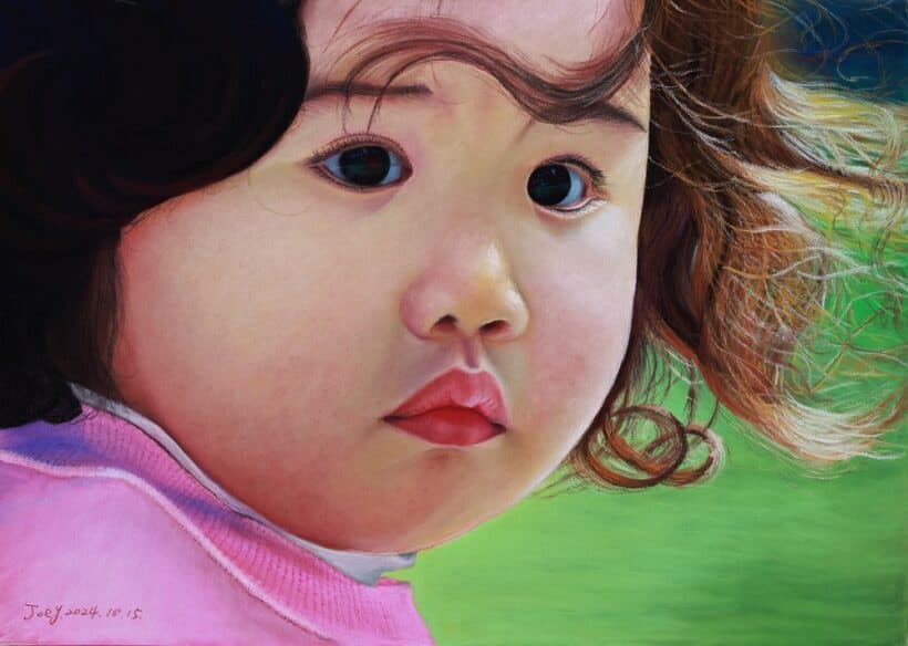 Chun Yi Tsou - Lips Purse With Puppy Eyes