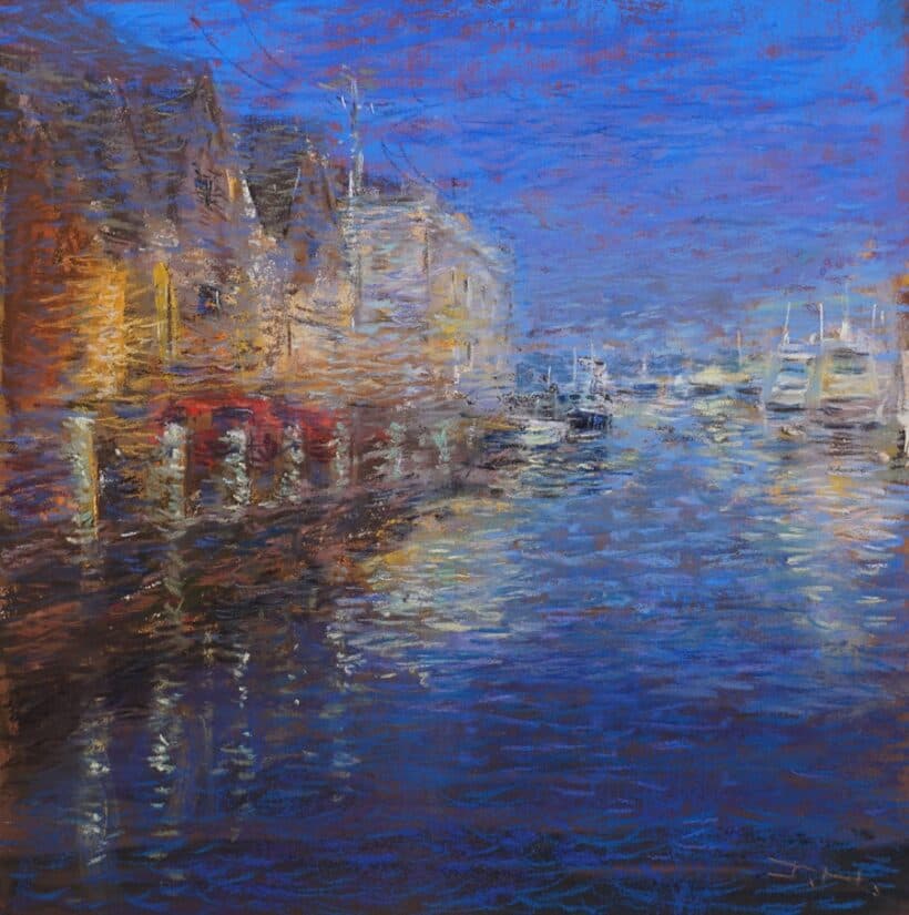 Tatsiana Harbacheuskaya - Portland Night Reflection
