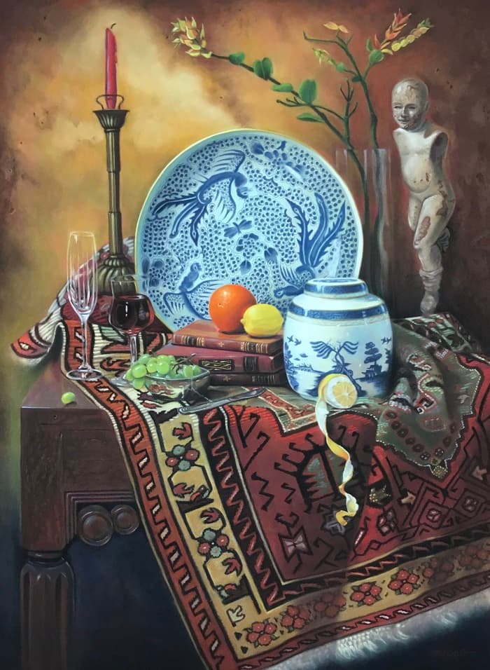 Tessa Brodeth - Still Life with Ginger Jar